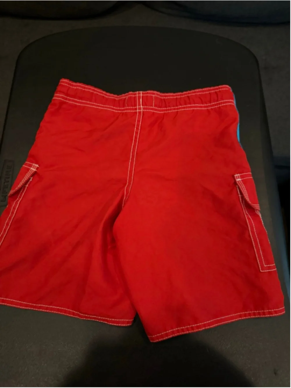 Boys Old Navy Swim Trunks XS Red Blue & Teenage Mutant Ninja Turtles